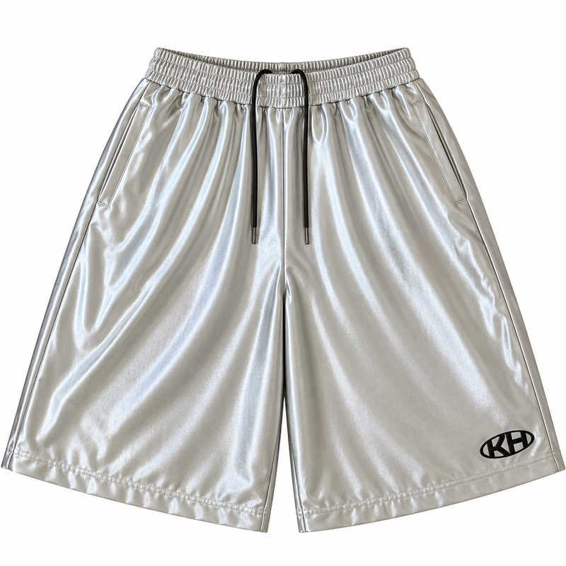 Silver Hoop Shorts