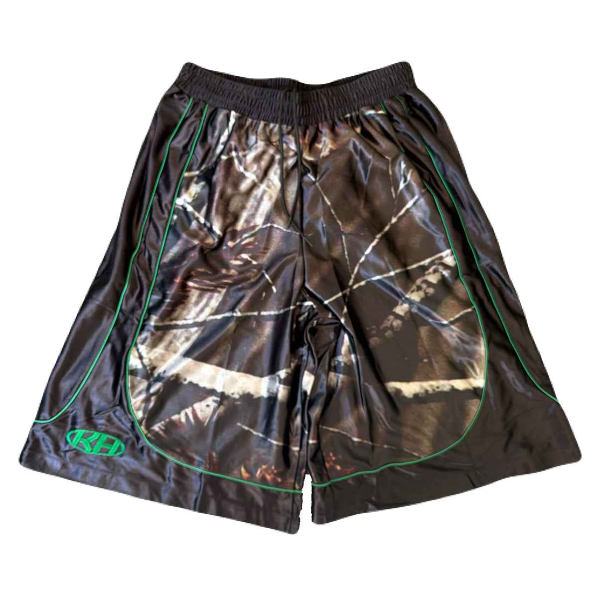 Forest Camo Hoop Shorts