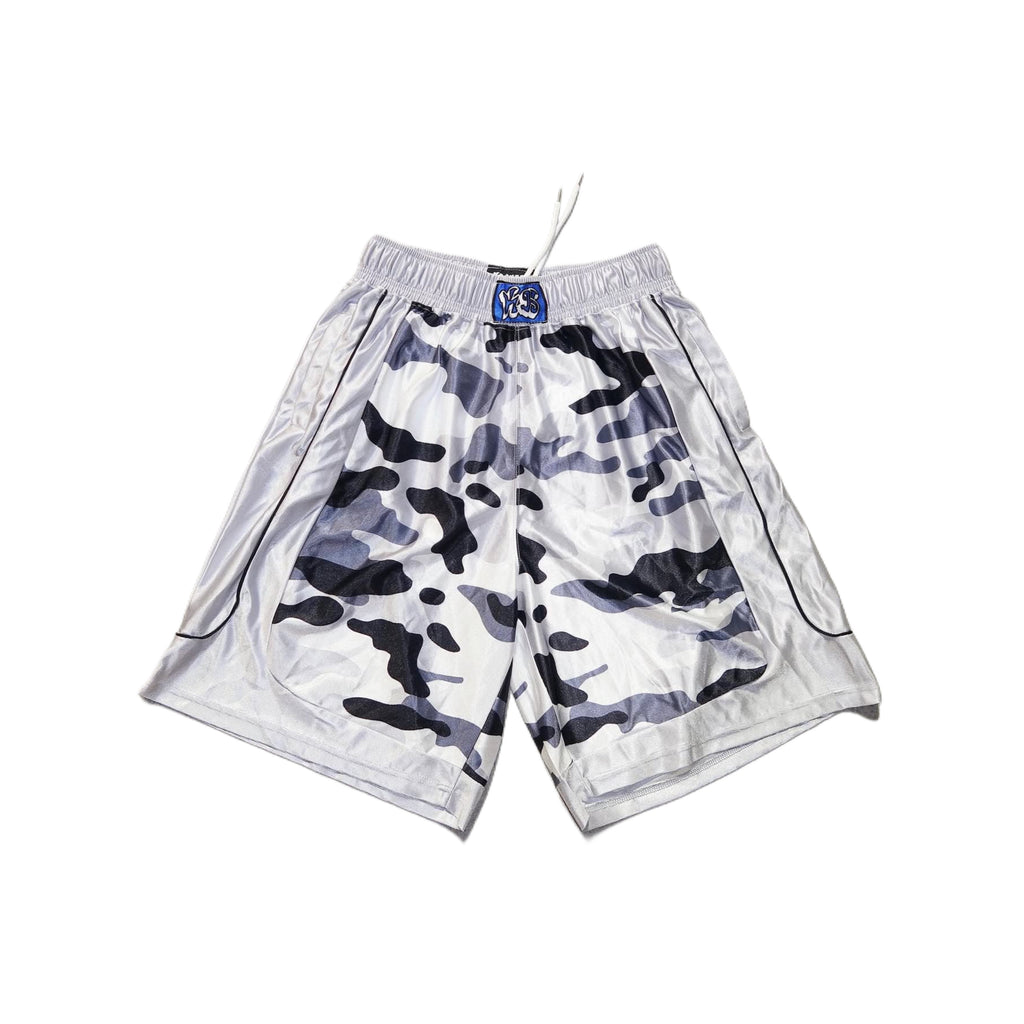 Snow Camo Hoop Shorts