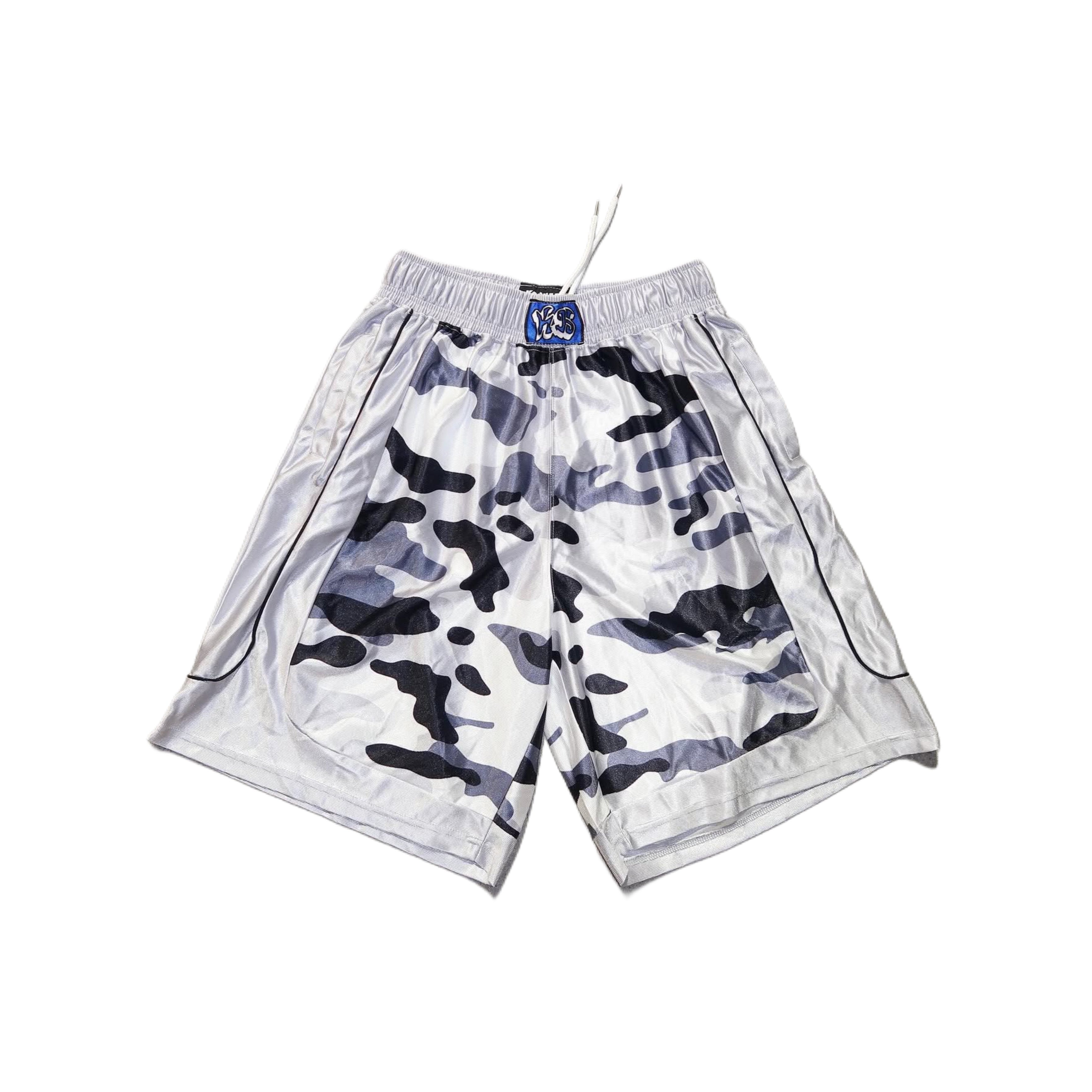 Snow Camo Hoop Shorts