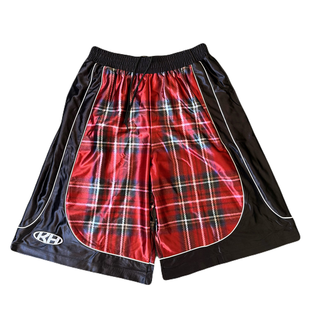 Flannel Hoop Shorts