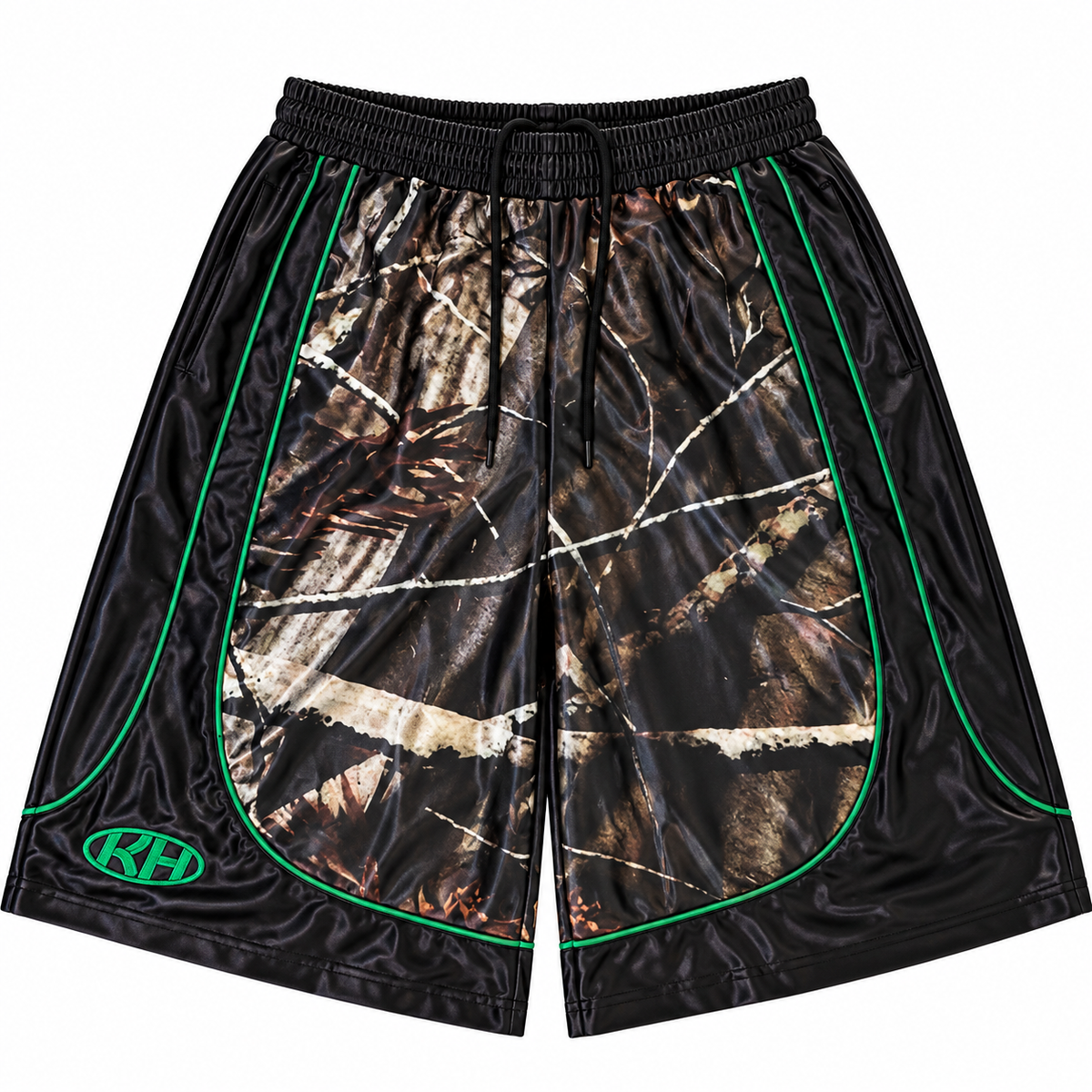 Forest Camo Hoop Shorts