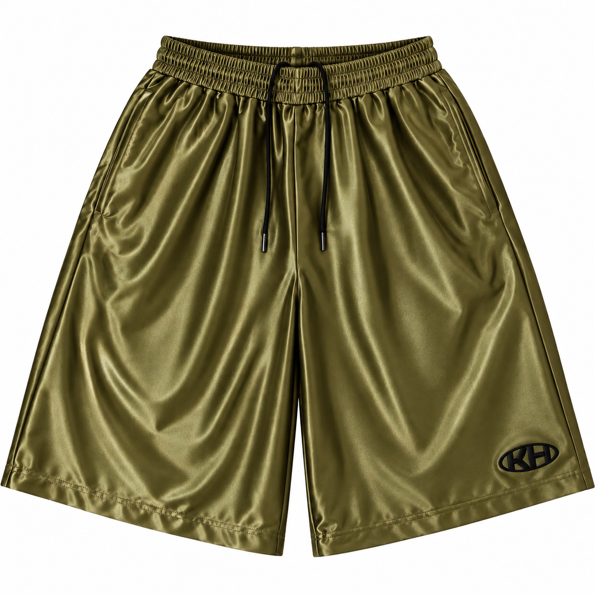 Olive Hoop Shorts
