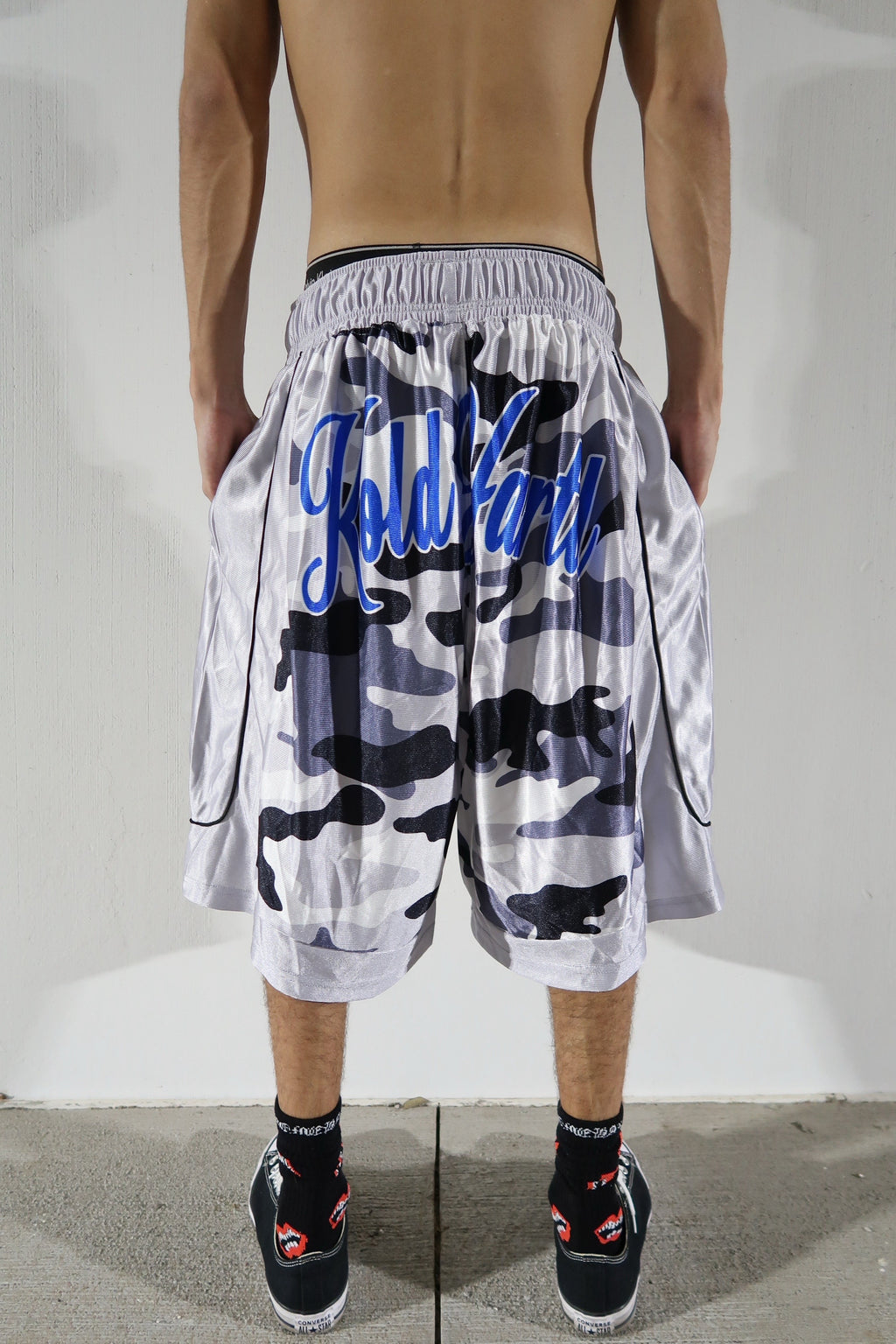 Snow Camo Hoop Shorts